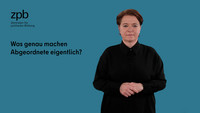  - Link auf Detailseite zu: Was genau machen Abgeordnete eigentlich?