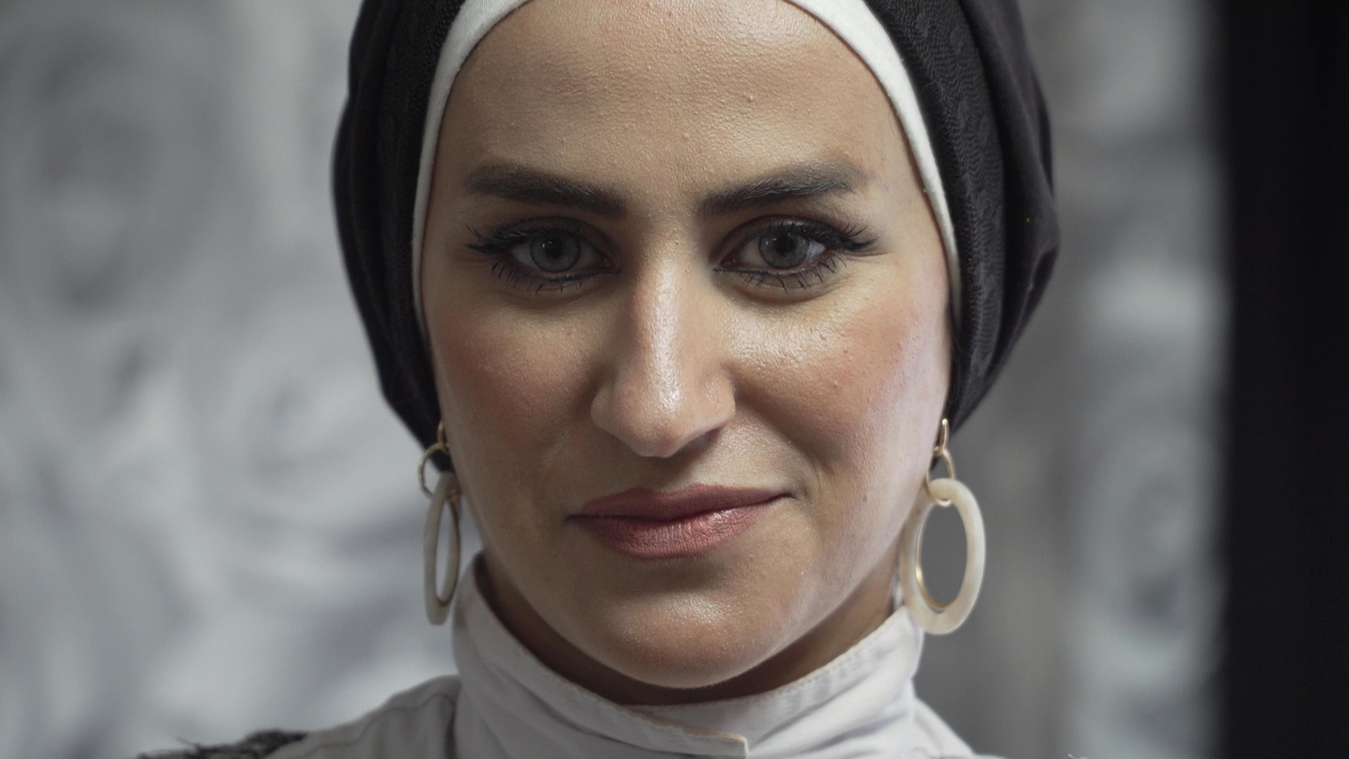 Nahaufnahme des Gesichts einer Frau
