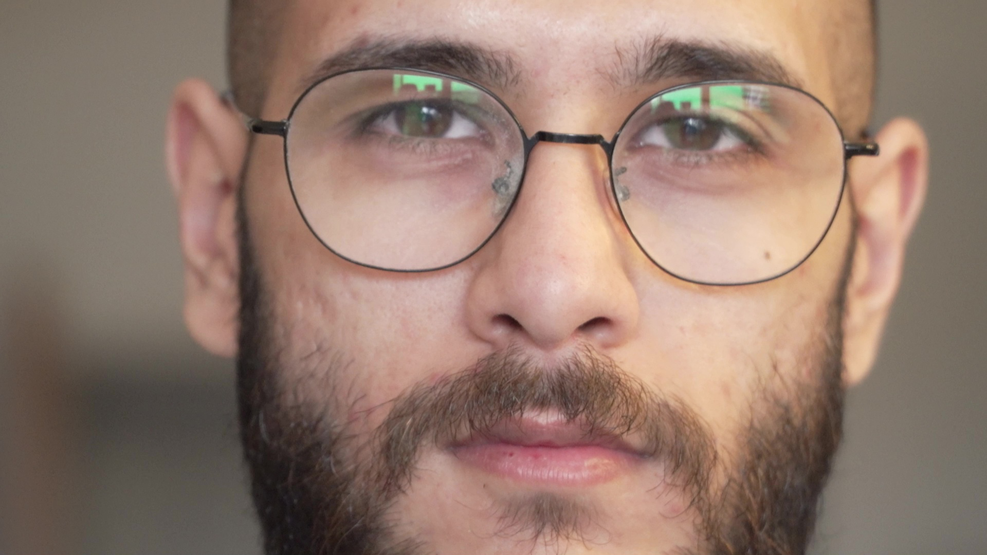 Nahaufnahme des Gesichts eines Mannes