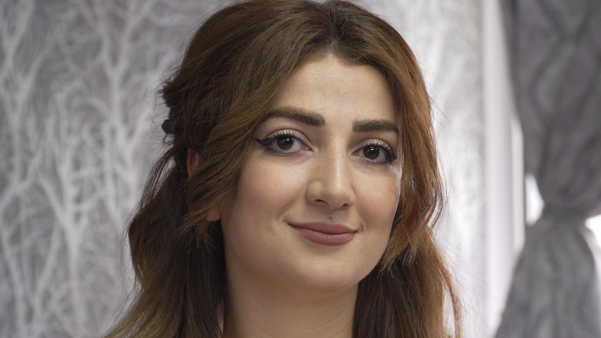 Nahaufnahme des Gesichts einer Frau